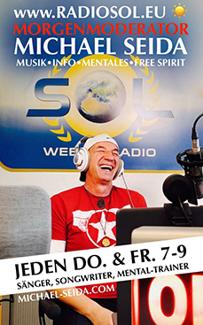 Das Team von Radio Sol International freut sich den vielseitigen Menschen & Freigeist, Michael Seida in unserem Kreise willkommen zu heißen.