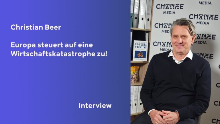 Christian Beer – Europa steuert auf eine Wirtschaftskatastrophe zu !