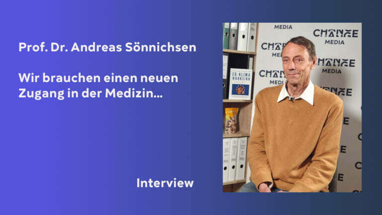 Prof. Dr. Andreas Sönnichsen – Wir brauchen einen neuen Zugang in der Medizin…