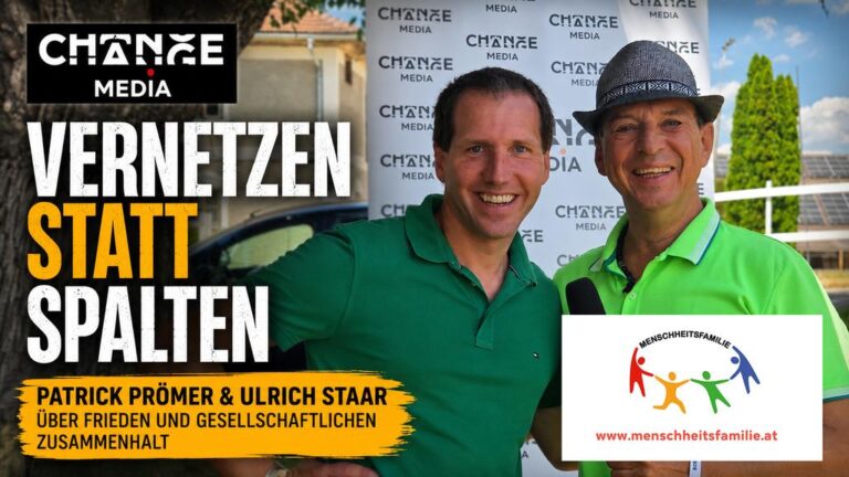Vernetzen statt spalten – Patrick Prömer über Frieden und gesellschaftlichen Zusammenhalt